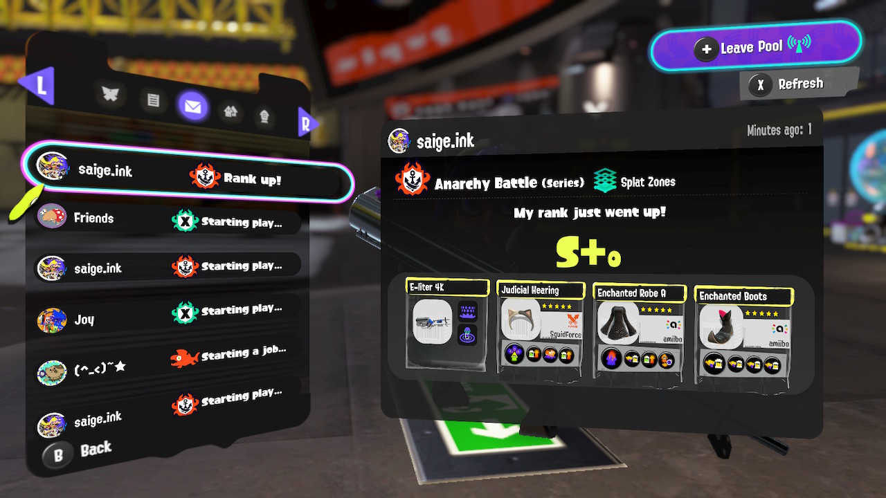 My rank just went up!
S+0